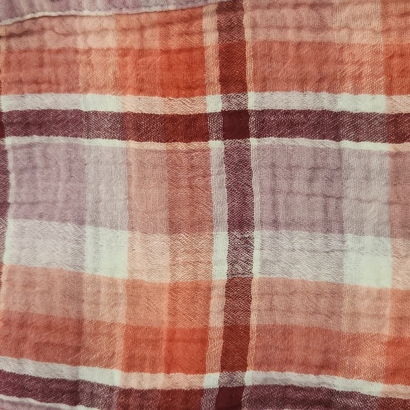 Cat And Jack Purple Plaid Dress Large 10 12 - Picture 3 of 7